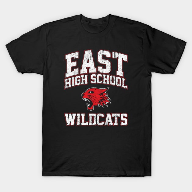 East High School Wildcats T-Shirt by huckblade